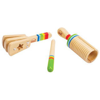 Early Melodies Rhythm Set - Hape - eBeanstalk