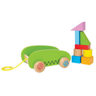 Mini Block and Roll - Hape - eBeanstalk