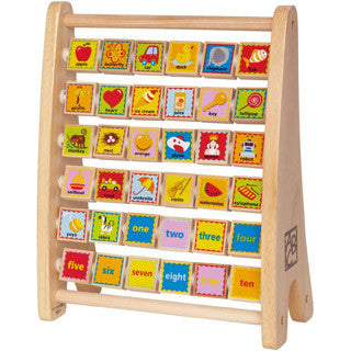 Alphabet Abacus - Hape - eBeanstalk