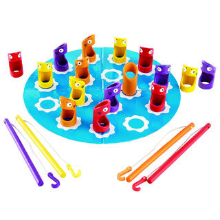 Hape Shark Fishery Bamboo Board Game - Hape - eBeanstalk