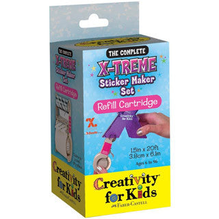 Xtreme Sticker refill for 1688 X-treme Sticker Maker - Creativity for Kids - eBeanstalk