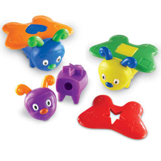 Snap n Learn Shape Butterflies - Learning Resources - eBeanstalk