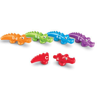 Snap N Learn Alphabet Alligators - Learning Resources - eBeanstalk