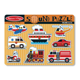 Vehicle Sound Puzzle - Melissa and Doug - eBeanstalk