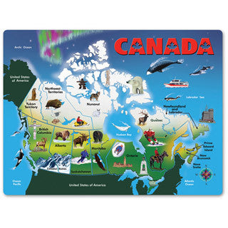Canada Map Puzzle - Melissa and Doug - eBeanstalk
