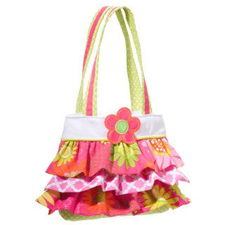 Girls Rock Ruffle Tote - Douglas Toy Company - eBeanstalk