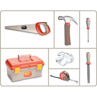Toolbox & Toolset - 6 pc set - Reeves - eBeanstalk