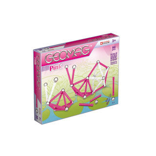 Geomag Pink 66 pc set - Geomag-Gbaby - eBeanstalk