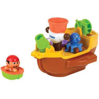 Pirate Petes Bath Ship - Tomy - eBeanstalk