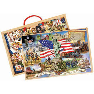 American Presidents 2 Wooden Puzzle Set - Shure - eBeanstalk