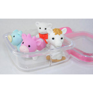 4 Pet Erasers in a Box - eBeanstalk
