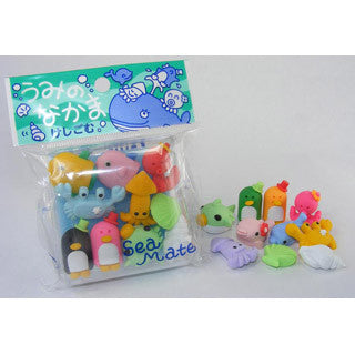 Sea Mate Eraser Box Set - BC USA - eBeanstalk