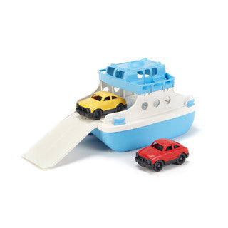 Ferry Boat W Mini Cars - Green Toys - eBeanstalk