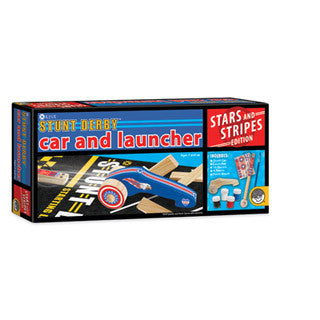 Keva Stunt Derby Car & Launcher - MindWare - eBeanstalk