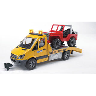 Sprinter with Cross Country Vehicle - Bruder - eBeanstalk