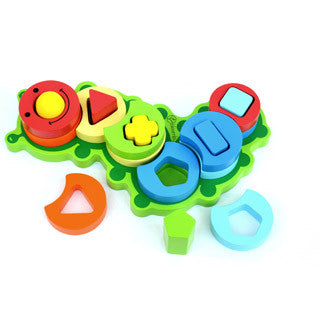 Caterpillar shape sorter sale