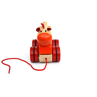 Bloomby Giddy Up Horse Pull and Push Wooden Toy - Bloomby - eBeanstalk