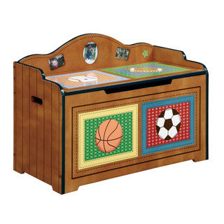 Fantasy Fields - Lil Sports Fan Toy chest - Teamson - eBeanstalk