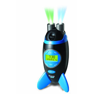 Discovery Kids Rocketship Projection Alarm Clock - Discovery Kids - eBeanstalk
