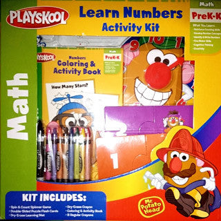 Playskool Learn Numbers Activity Kit with Mr Potato Head - PlaySkool - eBeanstalk