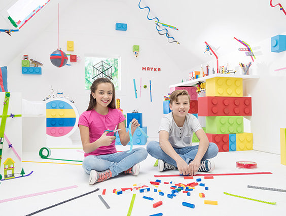 Mayka Toy Block Tape Red