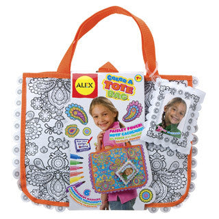Color A Tote Bag - Alex - eBeanstalk