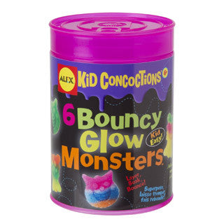 8 Bouncy Glow Monsters - eBeanstalk