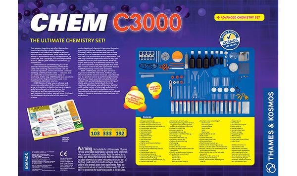 Thames and Kosmos Chem C3000