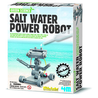 Salt Water Power Robot - 4M - eBeanstalk