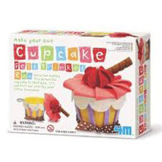 Make Your Own Cupcake Trinket Box - ToySmith/4M - eBeanstalk