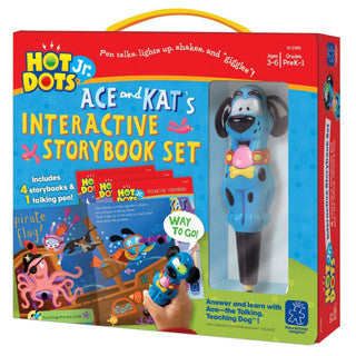 Hot Dots Jr Interactive Storybook Set - Educational Insights - eBeanstalk