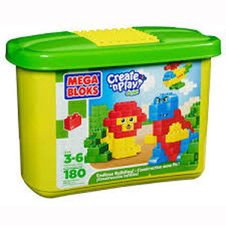 Mega Bloks Create N Play Junior Endless Building 180 pieces - MEGA Brands - eBeanstalk