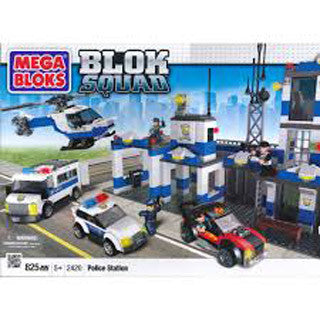 Mega Bloks Police Station 825 pieces - MEGA Brands - eBeanstalk