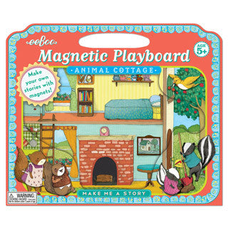 Magnetic Playboard Animal Cottage - eeBoo - eBeanstalk