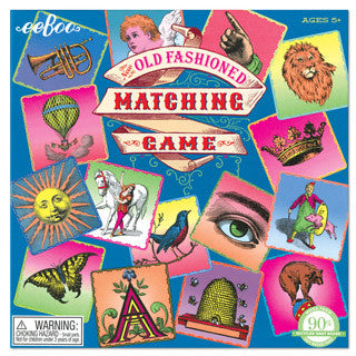 eeBoo Old Fashioned Matching Game - eeBoo - eBeanstalk