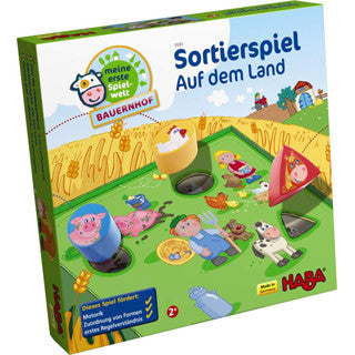 Sorting Game On The Farm - Haba - eBeanstalk