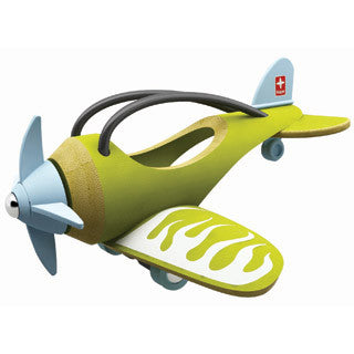 Green E Plane - Hape - eBeanstalk