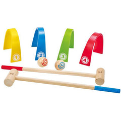 Hape Color Croquet Playset