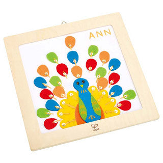 Hape Proud Peacock Embroidery Kit - Hape - eBeanstalk
