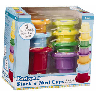 Stack n Nest Cups - Earlyears - eBeanstalk