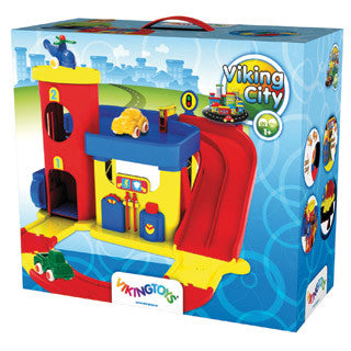 Two Story Garage - Viking Toys - eBeanstalk