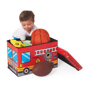 Fire Engine Toy Box - International Playthings - eBeanstalk