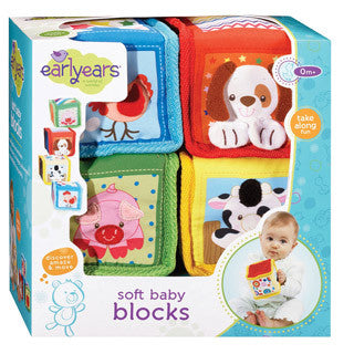 Soft Baby Blocks - Earlyears - eBeanstalk