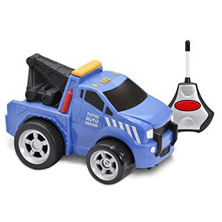 Kid Galaxy Soft and Squeezable Radio Control Tow Truck - Kid Galaxy - eBeanstalk