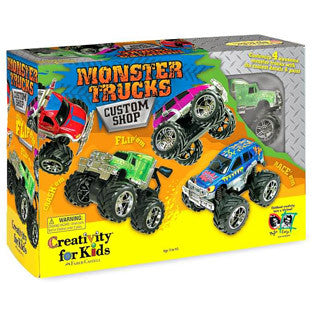 Monster Truck Custom Shop - Creativity for Kids - eBeanstalk