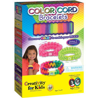Color Cord Bracelets - Creativity for Kids - eBeanstalk