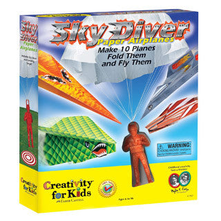 Sky Diver Paper Airplanes - Creativity for Kids - eBeanstalk