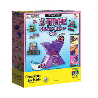 Xtreme sticker maker set - Creativity for Kids - eBeanstalk