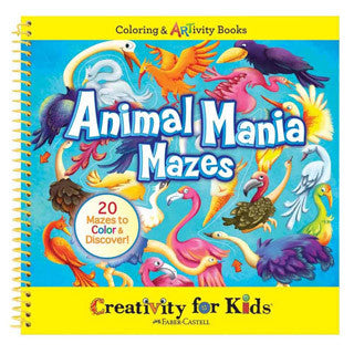 Animal Mania Mazes - Creativity for Kids - eBeanstalk