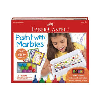 Do Art Paint with Marbles - Faber Castell - eBeanstalk